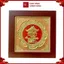 Tranh Đồng Chùa Một Cột ( 42x42cm ) - Cửu Diệu Thiên - MC004