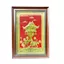 Tranh Đồng Chùa Một Cột - Đồng Đỏ , Giả Cổ ( 40x55cm ) - Cửu Diệu Thiên - MC005