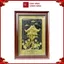 Tranh Đồng Chùa Một Cột - Đồng Đỏ , Giả Cổ ( 40x55cm ) - Cửu Diệu Thiên - MC006