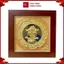 Tranh Đồng Chùa Một Cột ( 42x42cm ) - Cửu Diệu Thiên - MC012