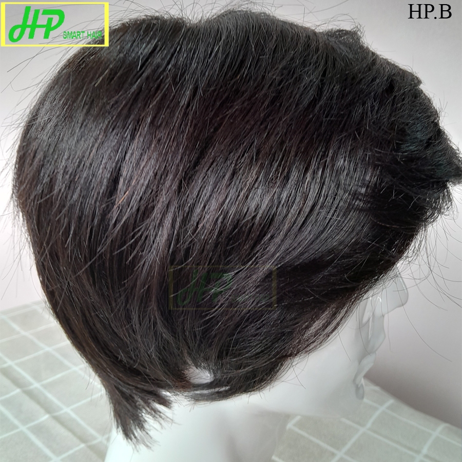 Ảnh Tóc giả nam nguyên đầu HP SMART HAIR mã HP.B, làm từ tóc thật 1