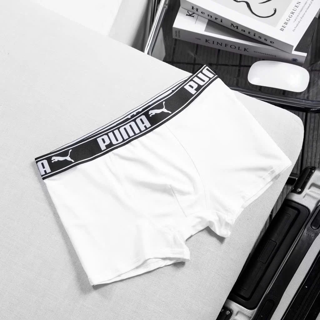[Combo 5] Quần Lót Nam Boxer PU02 Thun Lạnh Cao Cấp Thoáng Khí Co Giãn 4 Chiều