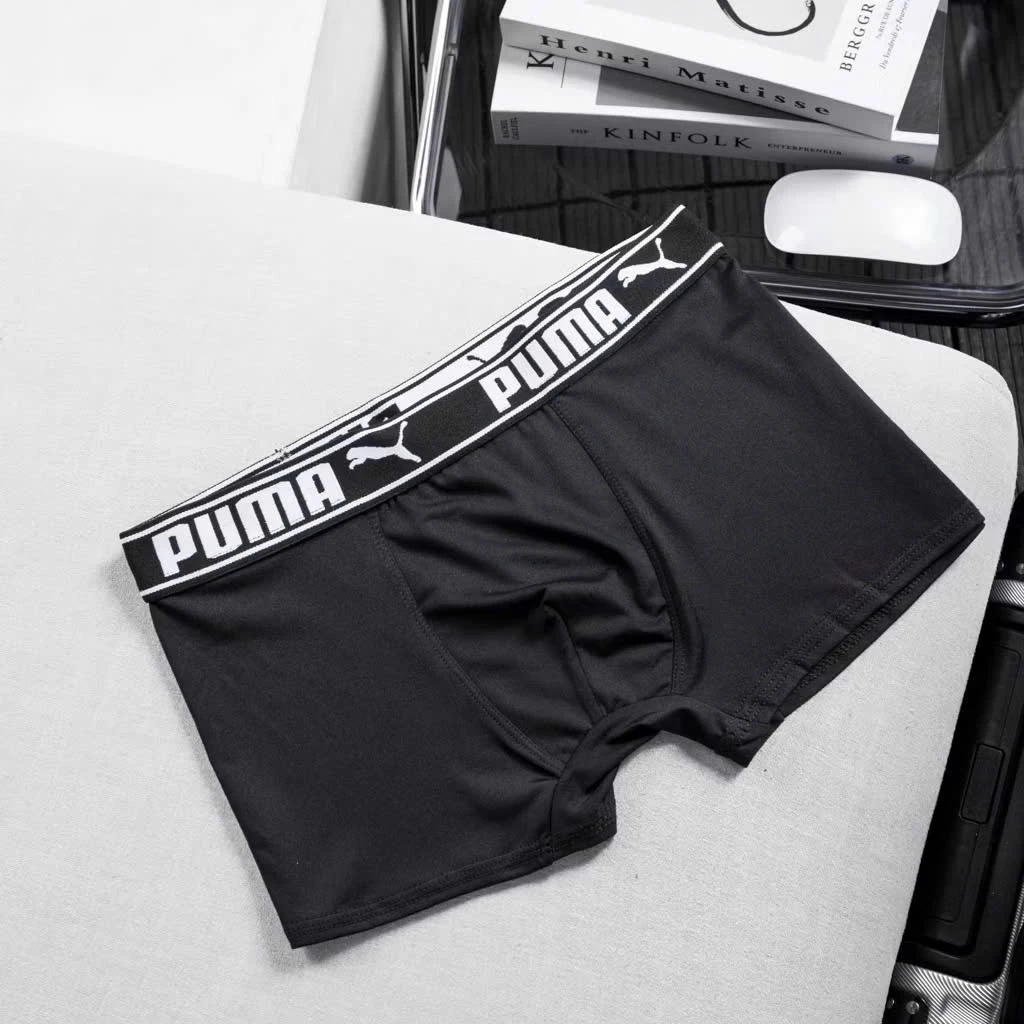 [Combo 5] Quần Lót Nam Boxer PU02 Thun Lạnh Cao Cấp Thoáng Khí Co Giãn 4 Chiều