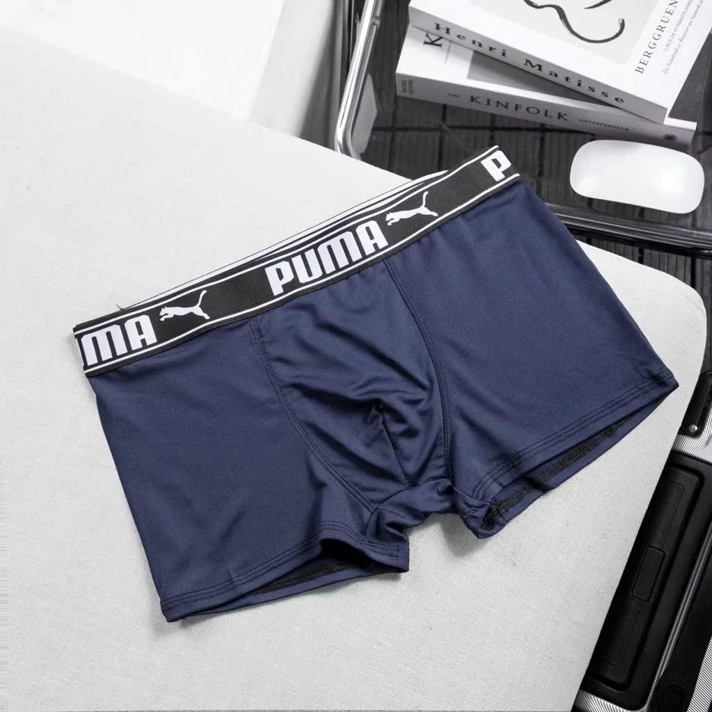 [Combo 5] Quần Lót Nam Boxer PU02 Thun Lạnh Cao Cấp Thoáng Khí Co Giãn 4 Chiều