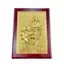 Tranh Đồng Hoa Sen Mạ Vàng 24k ( 32x23cm ) - Cửu Diệu Thiên - ĐH005