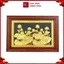 Tranh Đồng Hoa Sen , Mạ Vàng 24k ( 61x88cm ) - Cửu Diệu Thiên - SH024