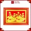 Tranh Đồng Hoa Sen , Mạ Vàng 24k ( 61x88cm ) - Cửu Diệu Thiên - SH025