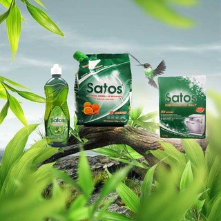 Nước làm bóng hữu cơ 800ml siêu tiết kiệm Satos