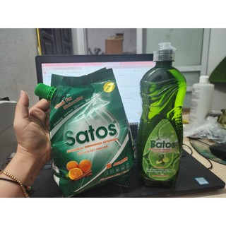 Nước làm bóng hữu cơ 800ml siêu tiết kiệm Satos
