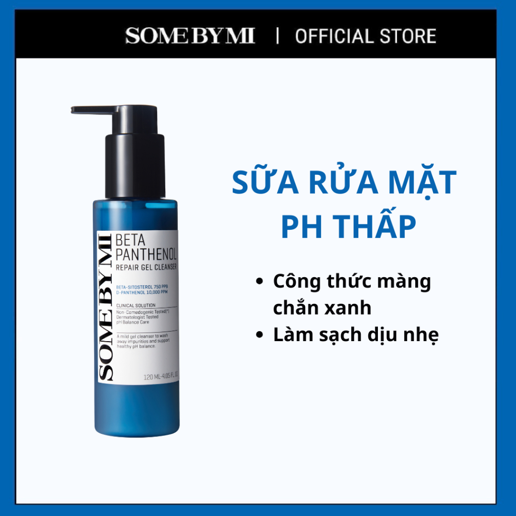 Ảnh Sữa rửa mặt Some By Mi phục hồi và làm sạch da Beta-Panthenol Repair Cleanser 120ml 1