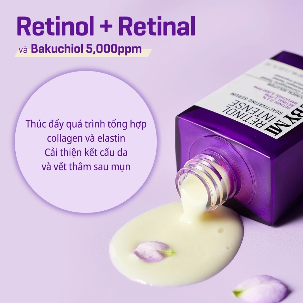 Ảnh Some By Mi Kem dưỡng ẩm Beta Panthenol Repair cream 50ml + Tinh chất Retinol Intense Reactivating Serum 30ml 3