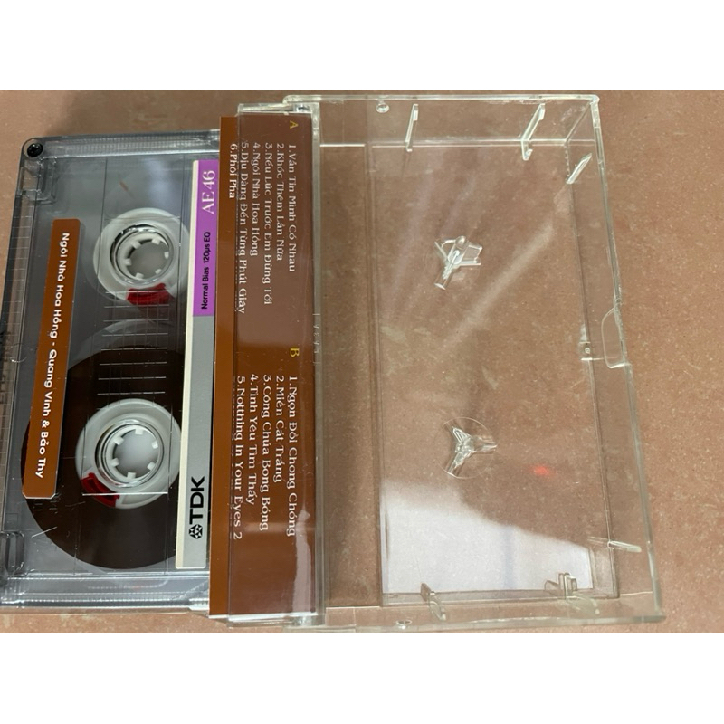 Băng Cassette Ngôi Nhà Hoa Hồng - Quang Vinh, Bảo Thy