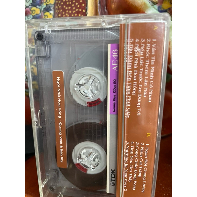 Băng Cassette Ngôi Nhà Hoa Hồng - Quang Vinh, Bảo Thy
