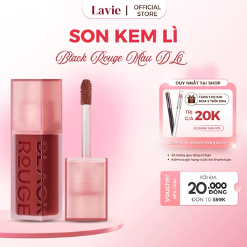 Son Kem Lì Black Rouge Double Layer Over Velvet đủ bảng màu chất son lì mịn lâu trôi, cấp ẩm tốt
