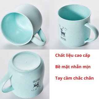 Cốc uống nước Hokori - Việt Nhật chịu nhiệt tốt, cốc uống nước có quai cầm 6369