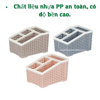 Khay Nhựa Tiện Ích việt nhật để bàn, cắm bút, đựng đồ đa năng Việt Nhật bền đẹp 5688