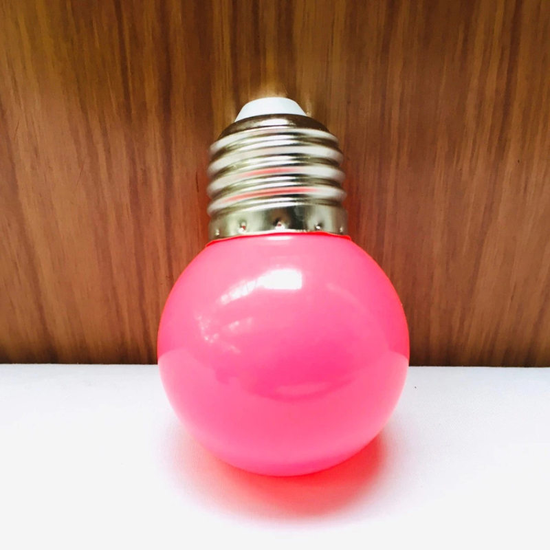 Bóng LED Chanh đủ màu 1W Trắng, Vàng, Đỏ, Xanh Lá, Xanh Dương, Hồng