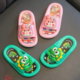 Dép bánh mì hoạ tiết hoạt hình siêu cute cho các bé