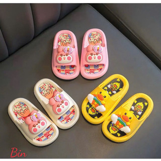 Dép bánh mì hoạ tiết hoạt hình siêu cute cho các bé