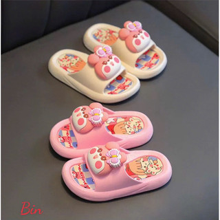 Dép bánh mì hoạ tiết hoạt hình siêu cute cho các bé