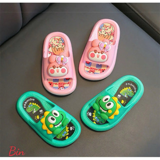 Dép bánh mì hoạ tiết hoạt hình siêu cute cho các bé