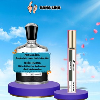 Nước Hoa Nam Aventus  (Chai chiết 10ml) - Hương Thơm Quyền Lực, Nam Tính & Cuốn Hút