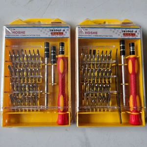 Bộ tua vít đa năng có nam châm Hoshe JK6066 32 chi tiết tháo lắp sửa chữa thiết bị điện tử, đồng hồ, điện thoại, radio