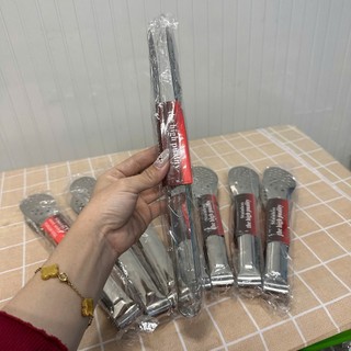 Dụng cụ gắp thức ăn, kẹp gắp inox tổ ong đầu tròn, gắp thực phẩm dễ dàng, dày chắc chắn - Hùng Home