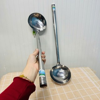 Muôi inox xào, Vá inox xào cho bếp công nghiệp - Hùng Home