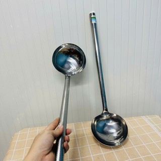 Muôi inox xào, Vá inox xào cho bếp công nghiệp - Hùng Home