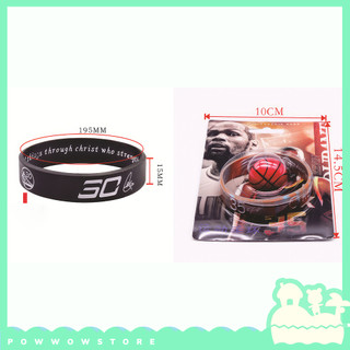 Vòng Tay Silicone Dẻo Co Dãn Phong Cách Đơn Giản Hoạ Tiết Biểu Tượng Thể Thao Bóng Rổ Basketball Nhiều Màu Sắc