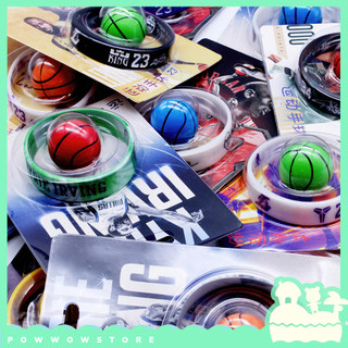 Vòng Tay Silicone Dẻo Co Dãn Phong Cách Đơn Giản Hoạ Tiết Biểu Tượng Thể Thao Bóng Rổ Basketball Nhiều Màu Sắc
