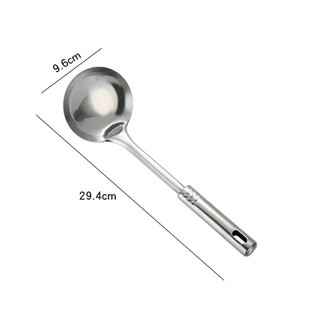 Muôi Vá Múc Canh, Xẻng Xào, Xẻng Lật, Muôi Lỗ Cao Cấp INOX 304 Không Gỉ Bền Đẹp Vệ Sinh - Hùng Home