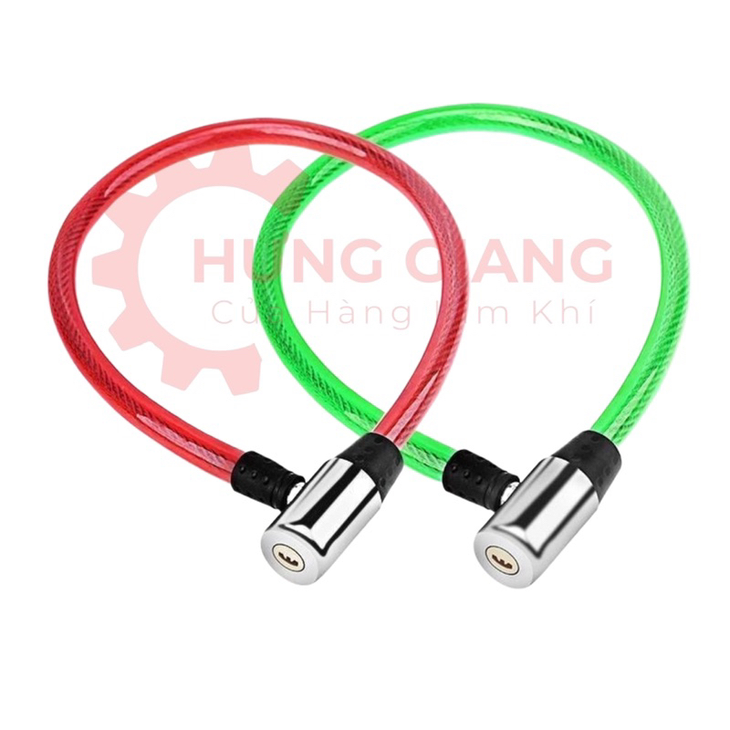 [KÈM 2 CHÌA] Khoá Dây Cáp Chống Trộm, Chống Cắt Xe Máy, Xe Đạp, Nhà Cửa