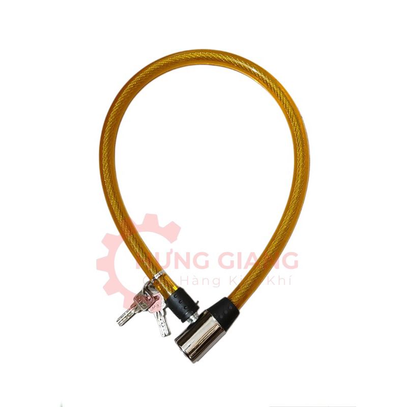 [KÈM 2 CHÌA] Khoá Dây Cáp Chống Trộm, Chống Cắt Xe Máy, Xe Đạp, Nhà Cửa