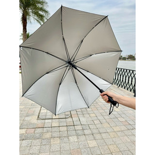 Ô dù golf Vinfast, Mẫu chuẩn Vinfast, Ô golf Vinfast chống lật, màu đen, rộng 130cm, khung carbon, 8 nan