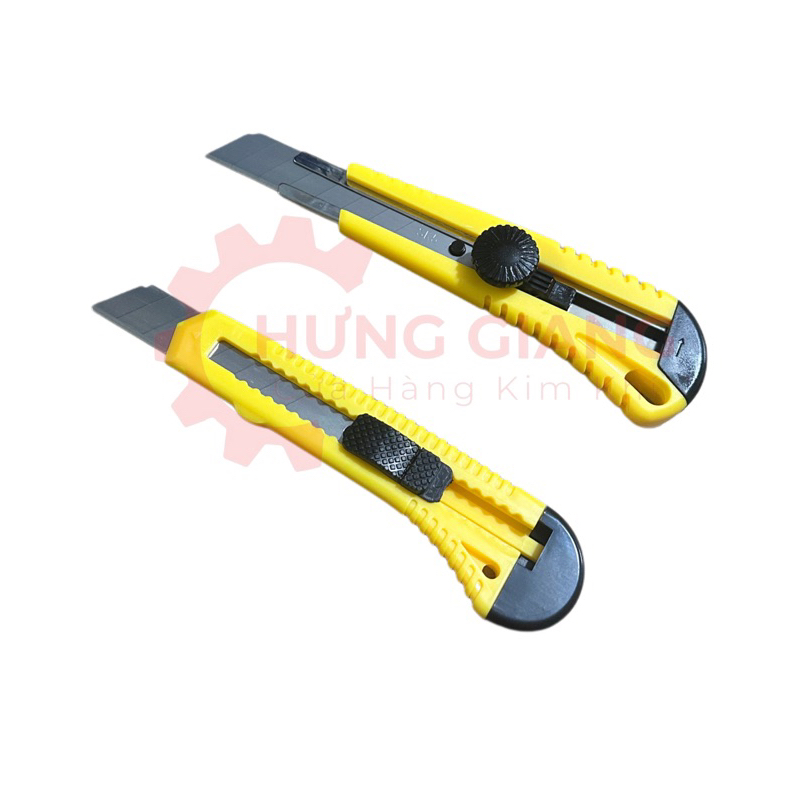 Dao Dọc Giấy Lớn MARLIN 3 Lưỡi 18mm Có Chốt Khoá Tự Động Dày Dặn