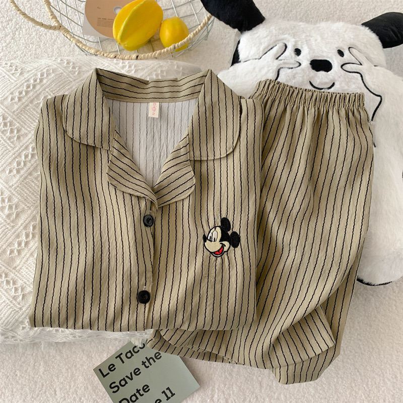 TN mickey kẻ nâu