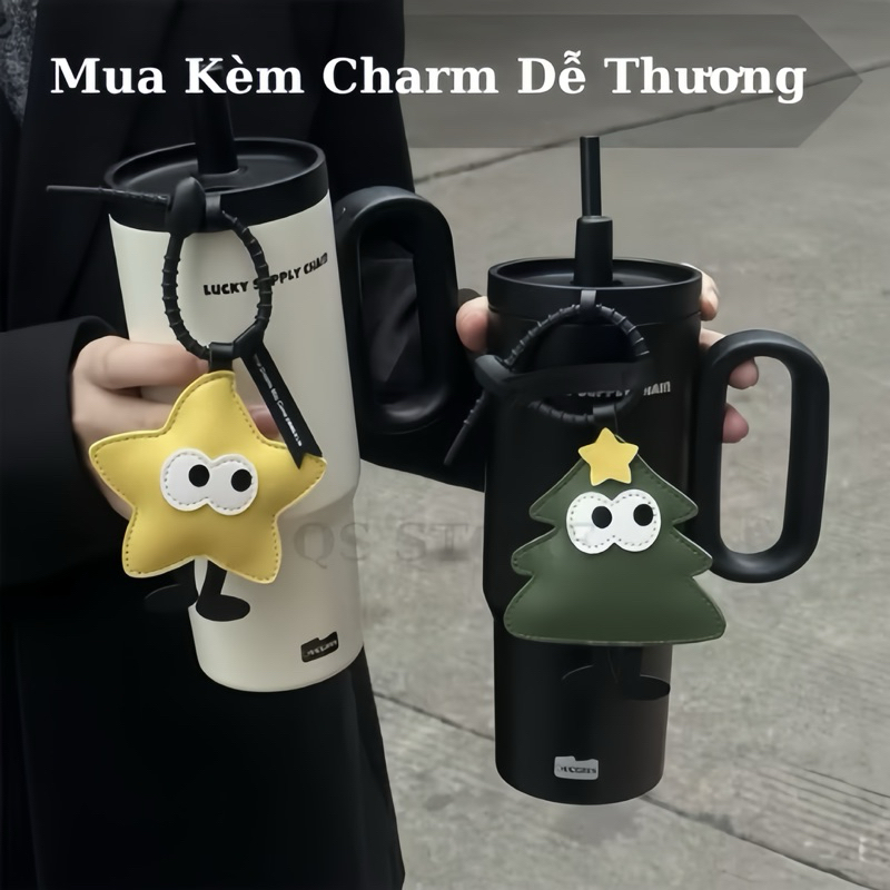 Road Trip Essential Bình Giữ Nhiệt 316 Inox 750ml Tay Cầm Lớn 2 Kiểu Uống Ống Hút + Uống Trực Tiếp Giữ Nóng Giữ Lạnh Xe Hơi Văn Phòng