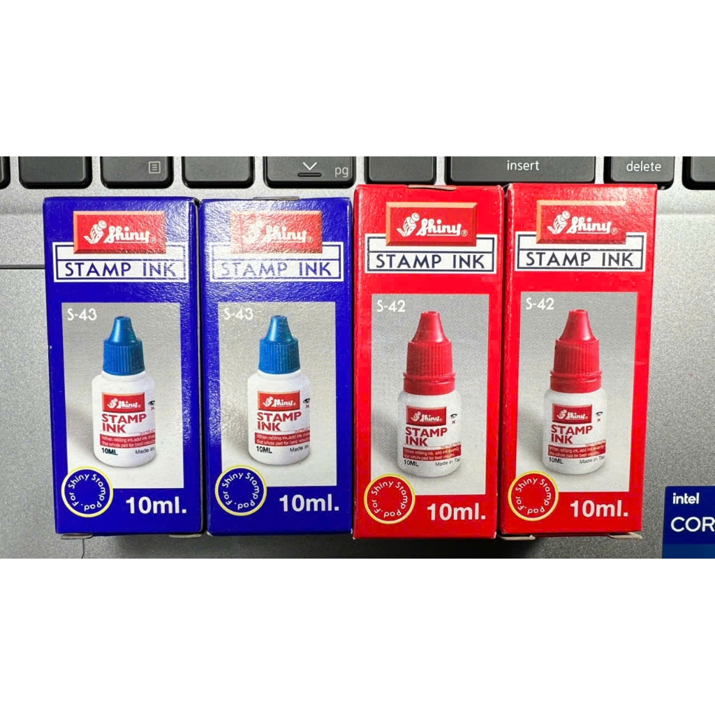 Mực châm thêm, thay vào khay mực, tampon con dấu đóng mộc SHINNY chính hãng 28ml.