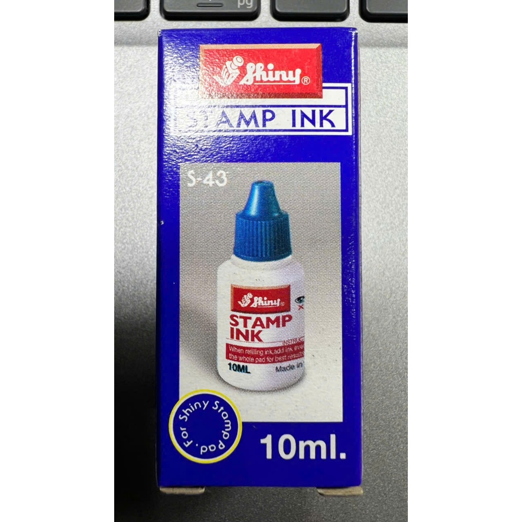 Mực châm thêm, thay vào khay mực, tampon con dấu đóng mộc SHINNY chính hãng 28ml.