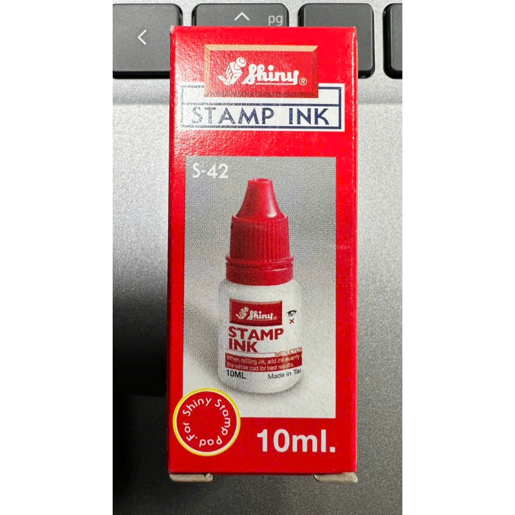Mực châm thêm, thay vào khay mực, tampon con dấu đóng mộc SHINNY chính hãng 28ml.