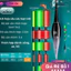 Phao Câu Đài thay đổi màu [Tặng Pin] [BH 3 Tháng] Đầu Tăm To, Tăm Nhỏ thế kỷ mới SPC14 [SF3]