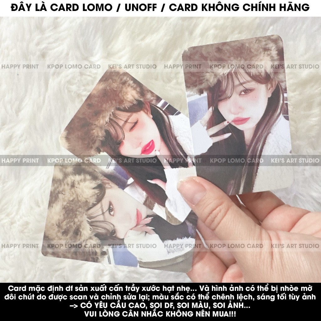 [CARD LOMO  MUA 3 TẶNG 1] Wonyoung Empathy - IVE album thứ 3, photocard, ảnh, photo, card, wony, won, wy, thẻ ảnh thần t