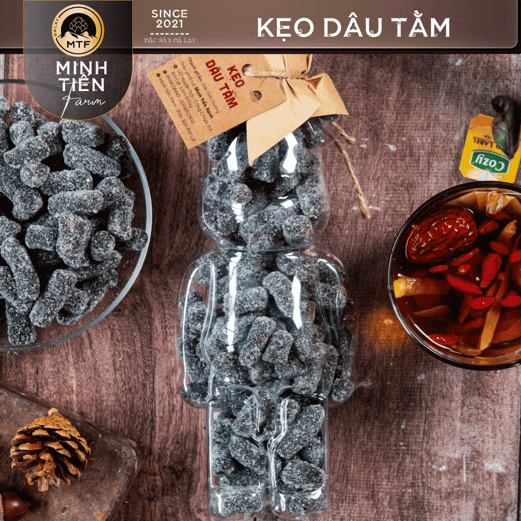 Kẹo dâu tây, dâu tằm - Minh Tiến Farm - Đặc sản Đà Lạt