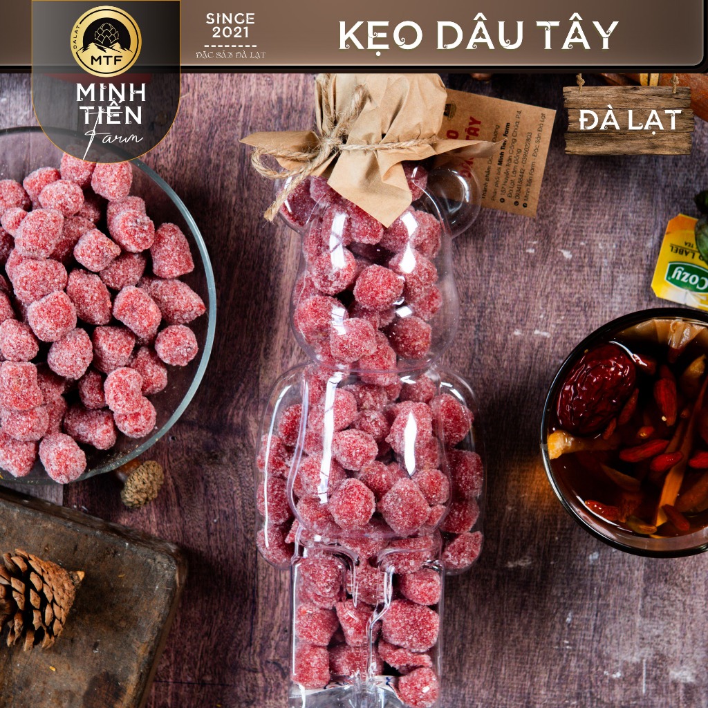 Kẹo dâu tây, dâu tằm - Minh Tiến Farm - Đặc sản Đà Lạt