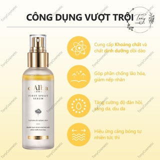 Serum xịt D'Alba căng bóng da First Spray Serum| Serum cấp ẩm và nuôi dưỡng da