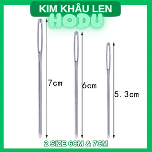 Kim khâu len 6-7cm kim loại