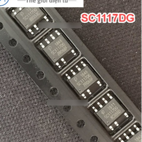 Combo 3 con SC1117DG SC1117 Mosfet driver IC nguồn AC-DC SOP-7 mới ...