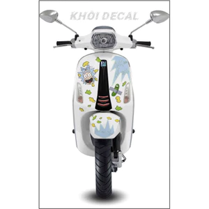 Tem Vespa print siêu đẹp